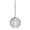 Besa Lighting Kristall 8 Cord Pendant, Clear, Satin Nickel Finish, 1x60W Incandescent 1TT-461600-SN - alternate 1